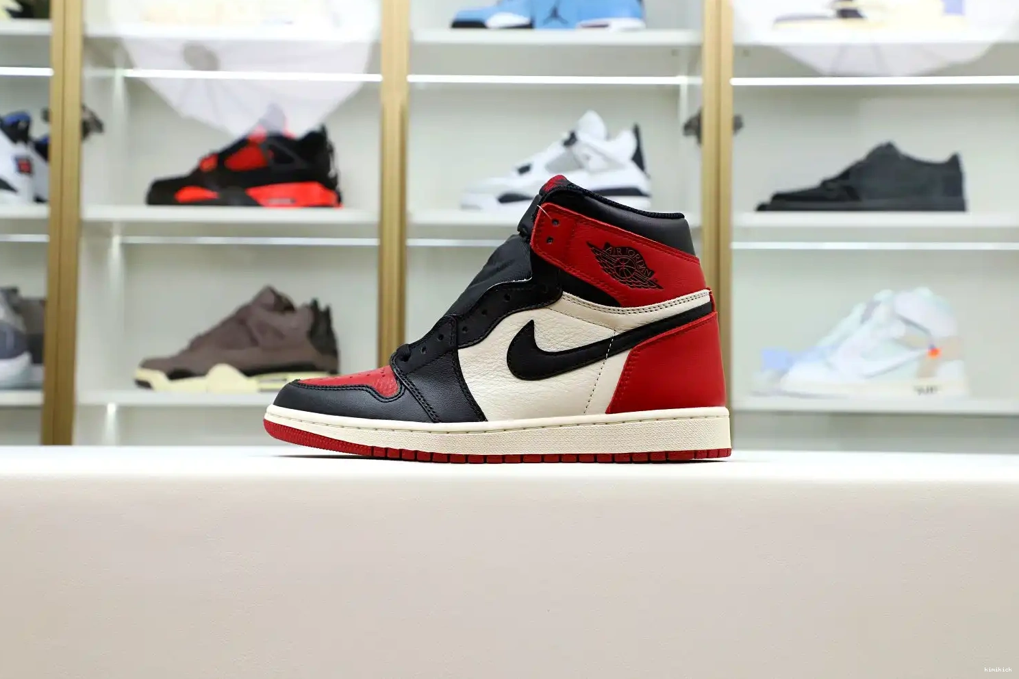 'BRED RETRO Kimikick AIR OG 1 JORDAN TOE' HIGH 0527